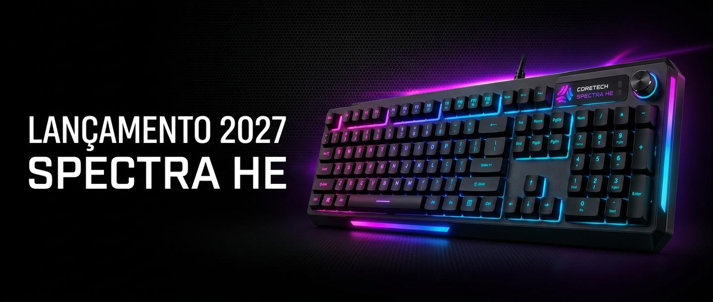 Lançamento 2027: Teclado Spectra HE