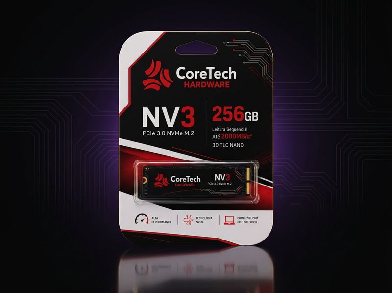 SSD NVMe 256GB M.2